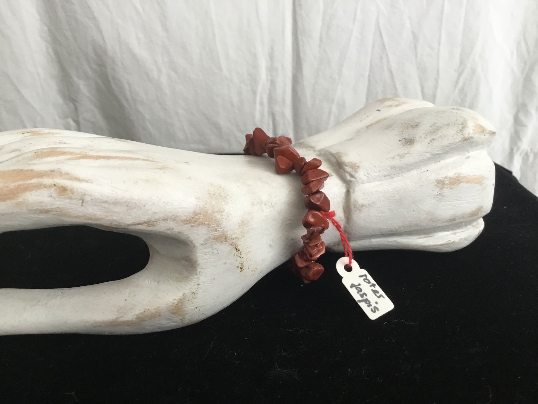 Bracciali & Braccialetti: Armband elastisch roter Jaspis – Nuovo e nell'imballaggio originale da Doppleschwand venduto da Fortuna5859 1
