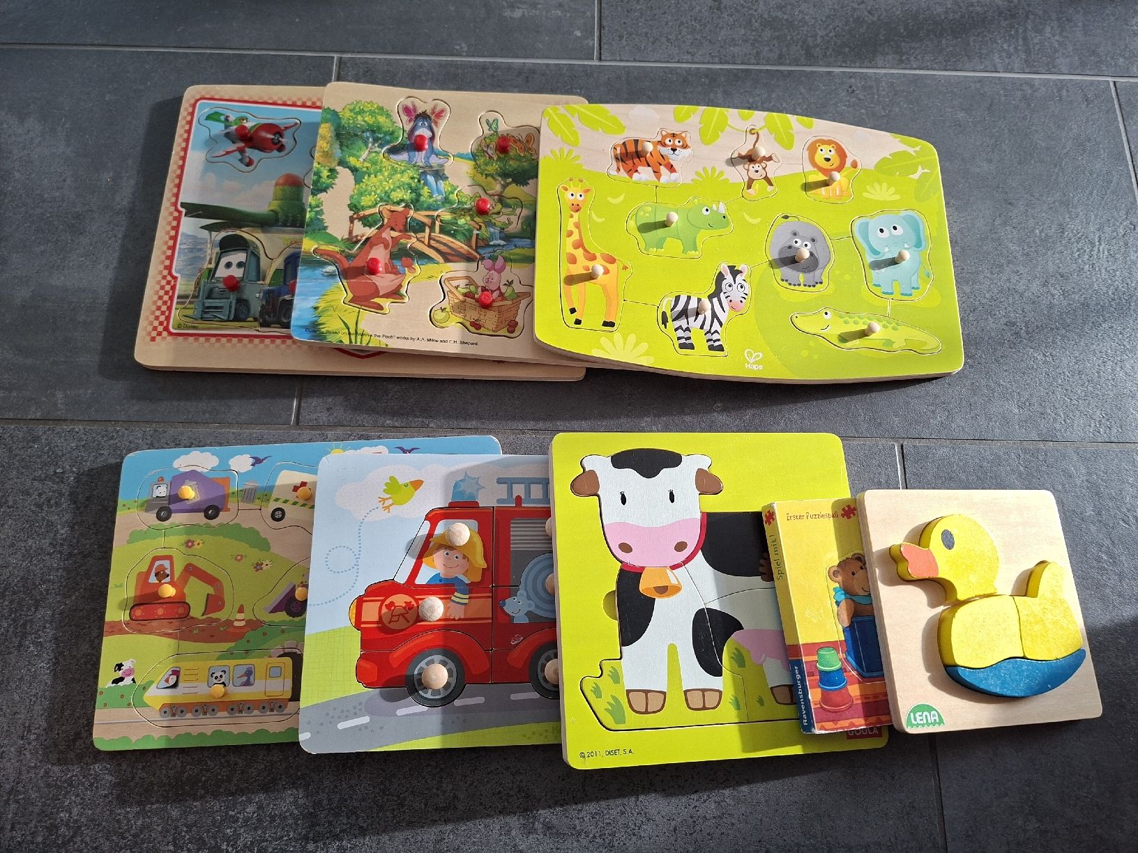 Puzzle: erstes Puzzle Set für Kleinstkinder – Usato da Biezwil venduto da Haberli01
