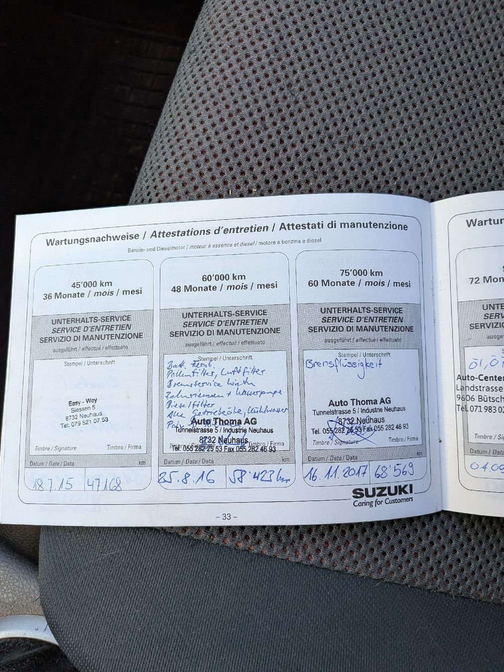 Suzuki Automobili: Suzuki SX4 1.9 DDIS 4X4 – Usato da Savièse venduto da car_d7fd 5