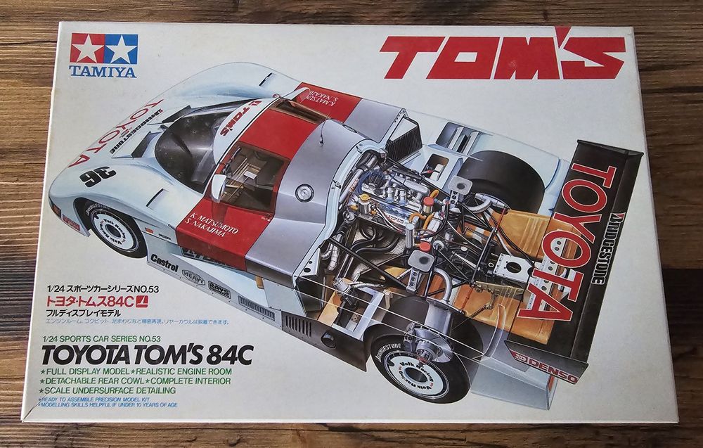 Tamiya Toyota Tom's 84c 1:24 1985 (Neu und originalverpackt) in Grabs ...