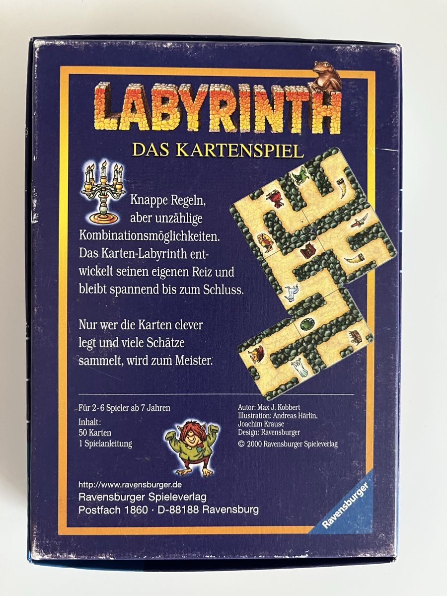 Ravensburger Spiele: Spiel Labyrinth ab 7 J Ravensburger  – Gebraucht aus Stäfa von Exclusive0 2
