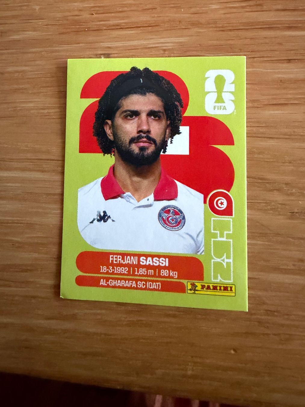 Panini Sammelbilder & Trading cards: Panini TUN 11 Ferjani Sassi – Neu (gemäss Beschreibung) aus Zürich von bel5
