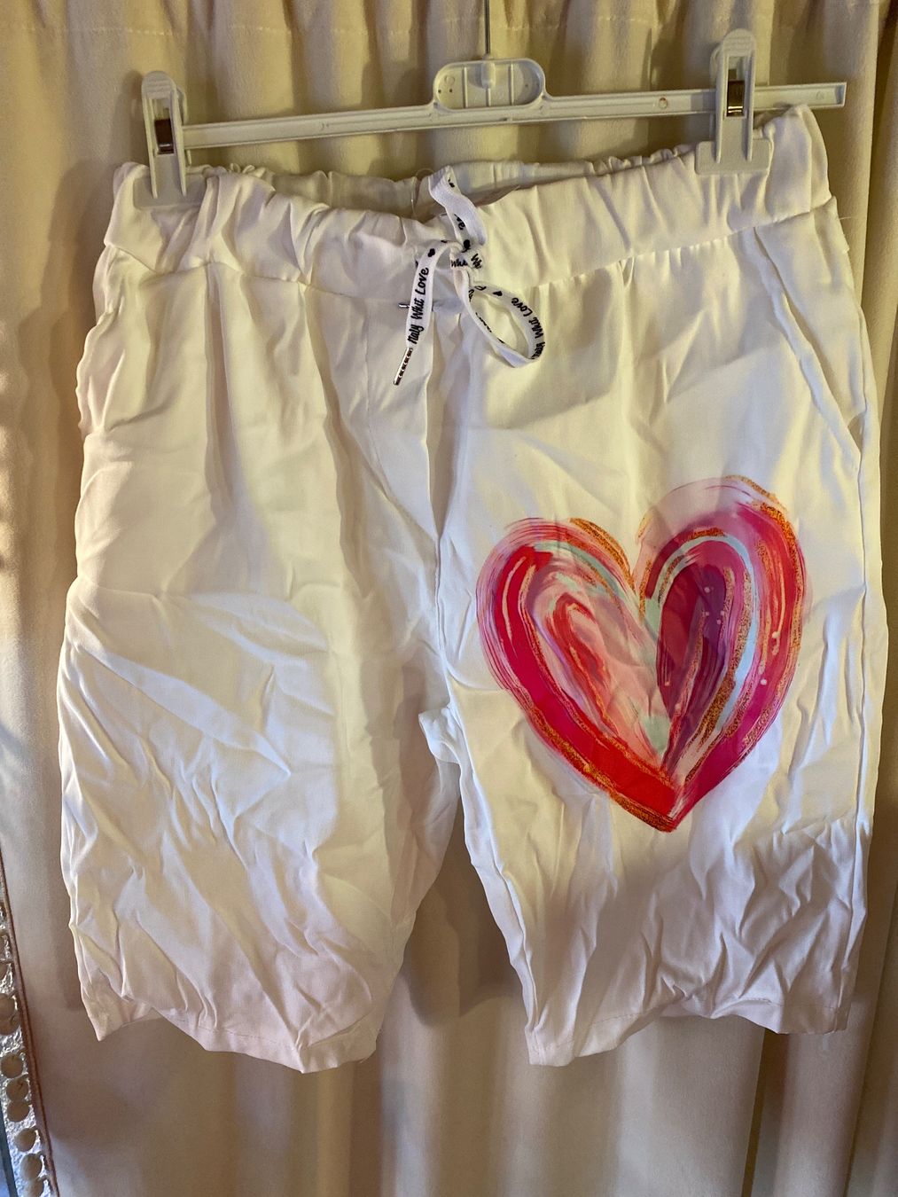 Pantaloni: SOMMER SHORTS ,STRETCH-WEISS DAMEN – Nuovo e nell'imballaggio originale da Meienried venduto da ManuelaBoutique 1
