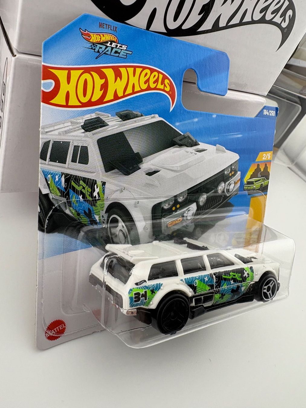 Hot Wheels Modellini d'auto: Hot Wheels Track Dwagon Lets Race - 2025 - 184/250 – Nuovo e nell'imballaggio originale da Flawil venduto da HeisseReifen 3
