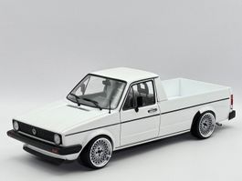 1:18 VW Golf 1 Caddy Solido BBS Tuning