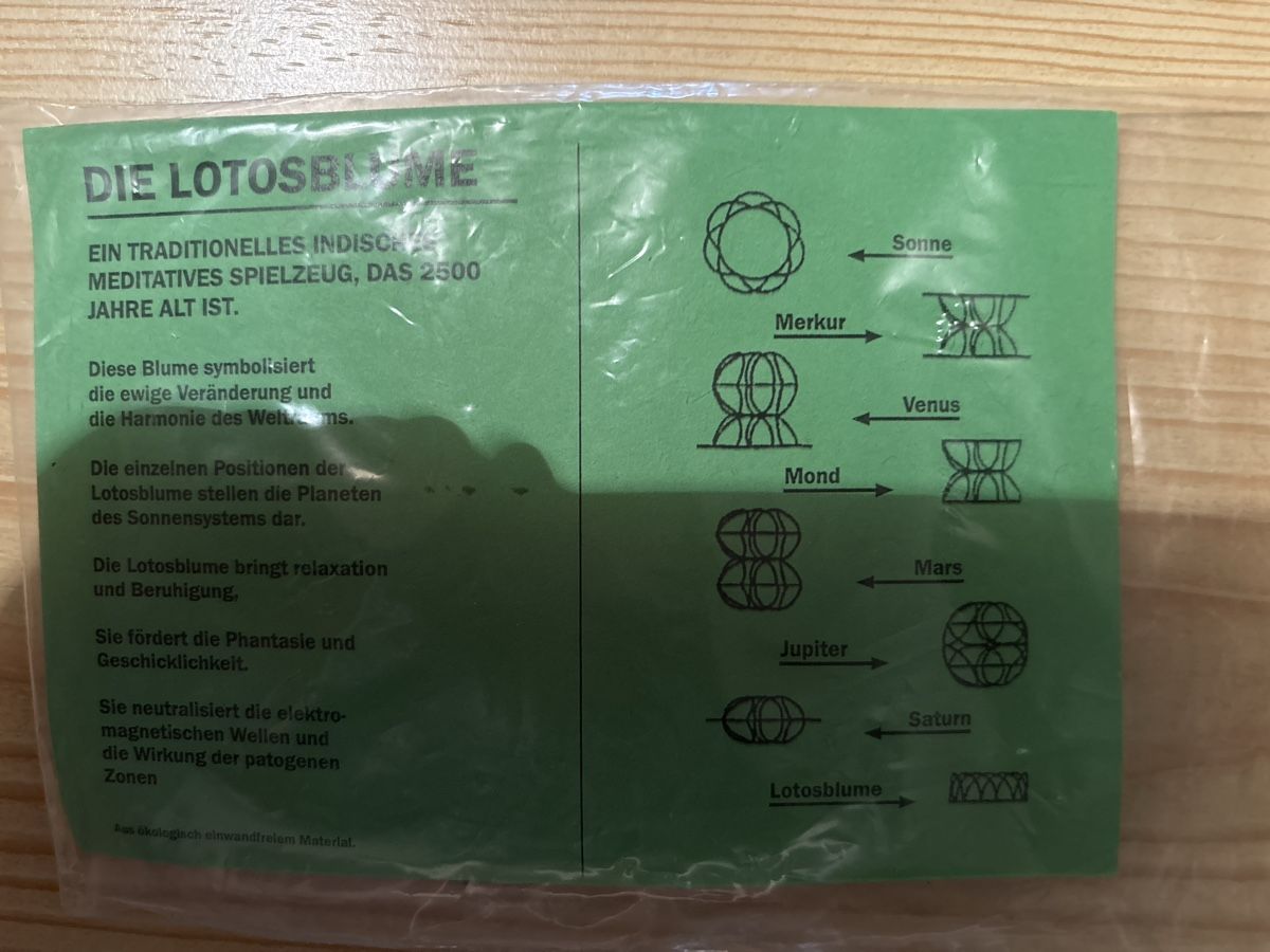 Giocattoli: Lotusblume – Usato da Unterentfelden venduto da Lavach 1