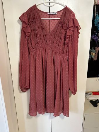 Zara Langarmkleid (L)