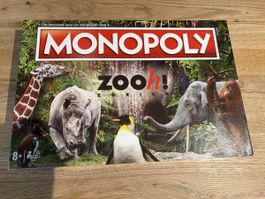 Monopoly Zoo Zurich Brettspiel neuwertiger Zustand
