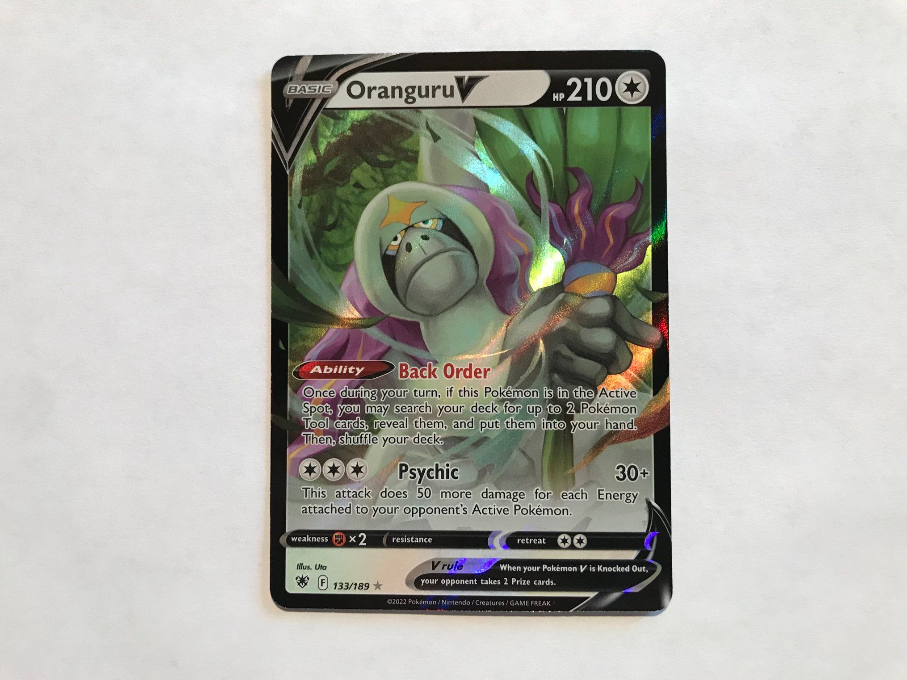 Pokémon Sammelbilder & Trading cards: Oranguru V Astral Radiance EN – Neu (gemäss Beschreibung) aus Hagendorn von Pokecollectorch 1