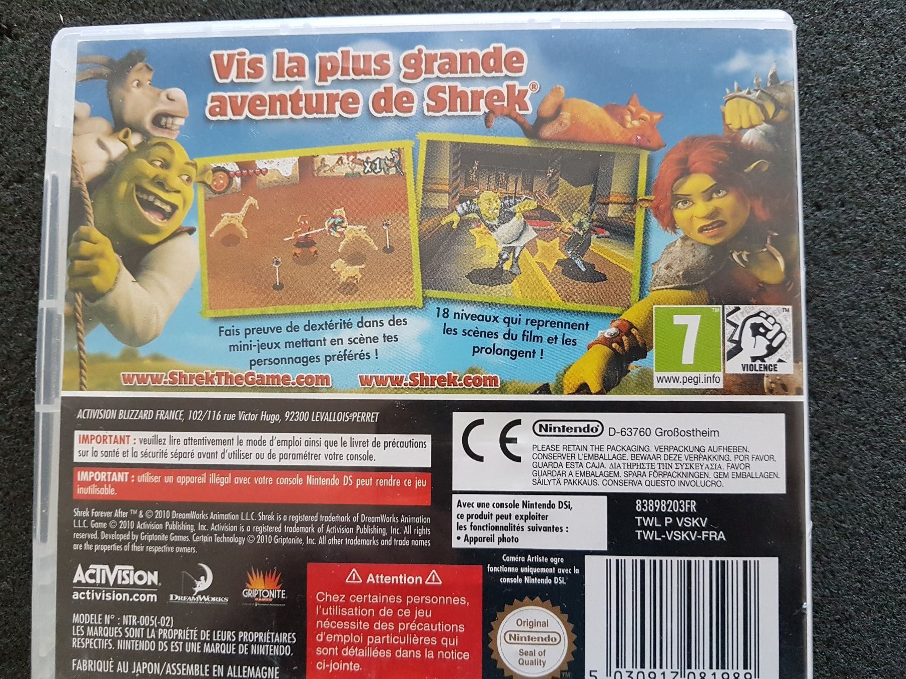 Nintendo Spiele: Shrek 4 sur Nintendo DS – Gebraucht aus Lutry von kylab7 1