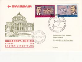 SLH RF 73.6b  Bukarest-Zürich