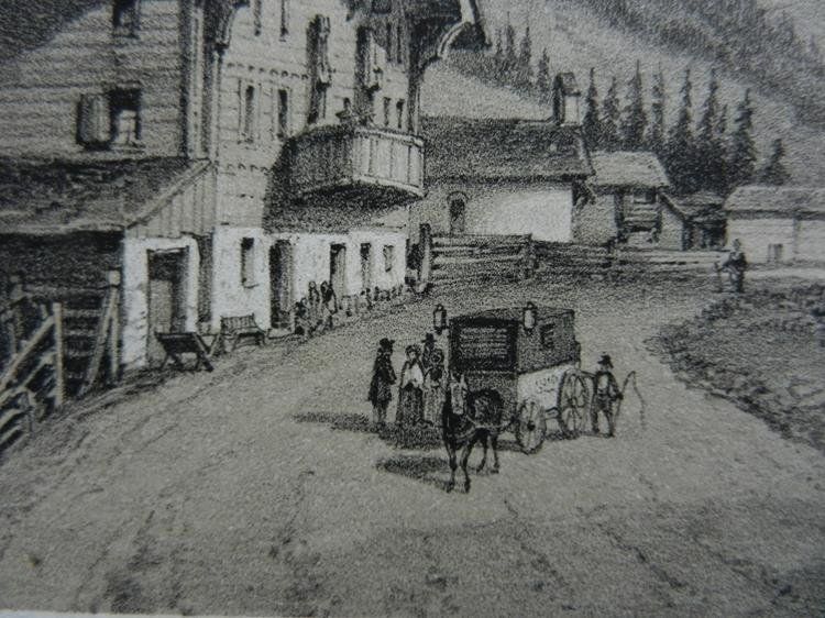 Incisioni: Kandersteg Gemmi von Ritz – Usato da Risch venduto da Rischli15 7