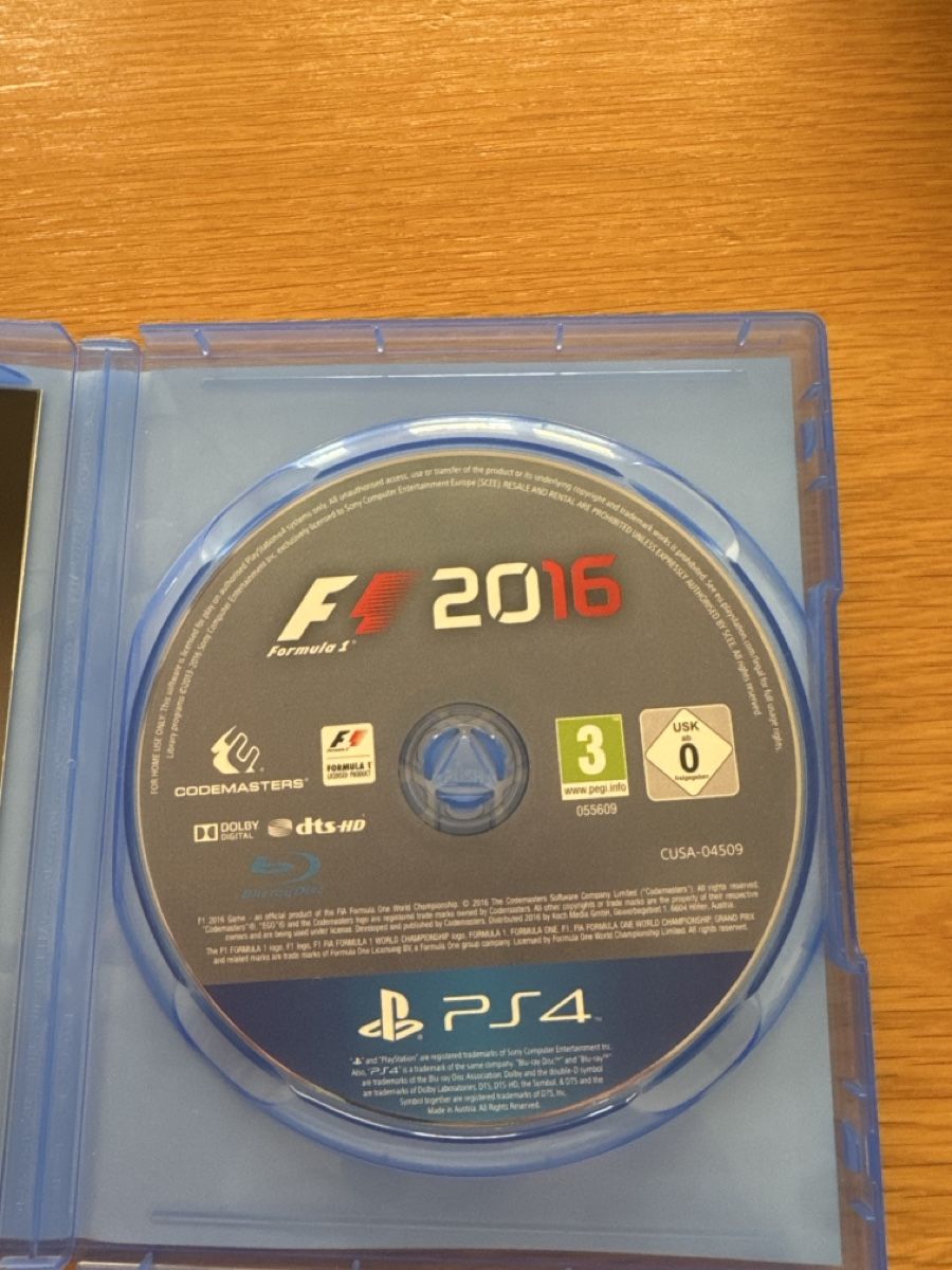 Jeux: PS4 F1 2016 Limited Edition – Neuf (Voir description) à Winterthur par Gabrele.Vullo020 2
