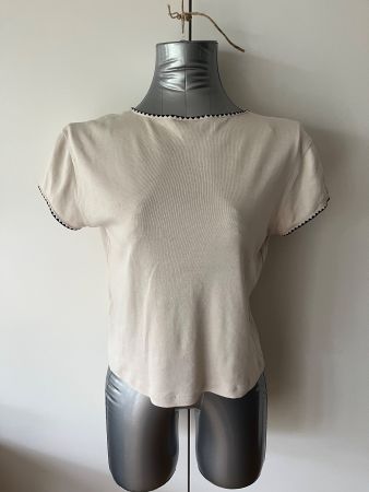 Massimo Dutti Shirt in Cremeweiss – Grösse L