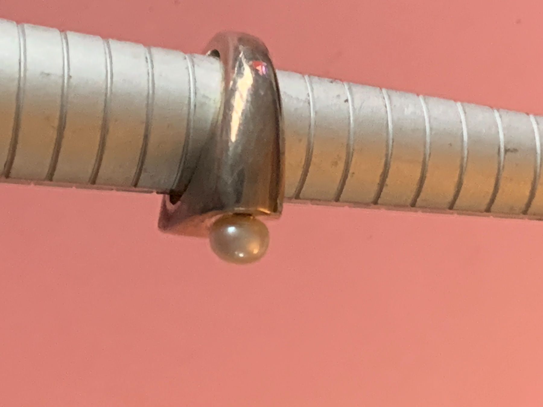Bagues: Silberring massiv mit perle (Rg54/16) – D'occasion à Dittingen par Bellevista 4