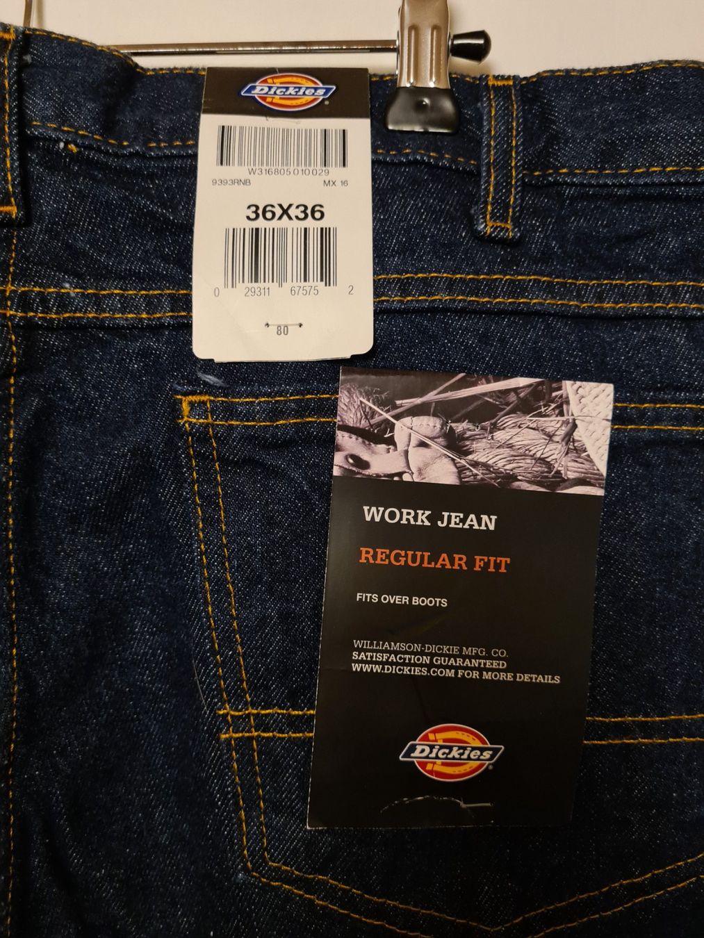 Jeans: Neue Dickies Work Jeans, Grösse 36/36, Regular Fit – Nuovo e nell'imballaggio originale da Ruswil venduto da LeaK02 2