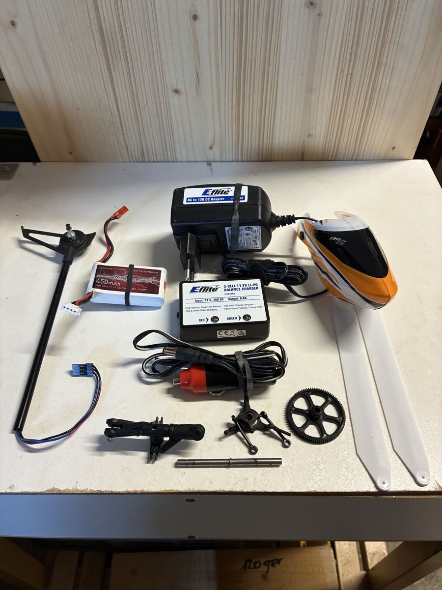 Blade RC Modellbau: Blade 130S mit 2 Lipo & Ersatzteile – Gebraucht aus Arch von benji14 3