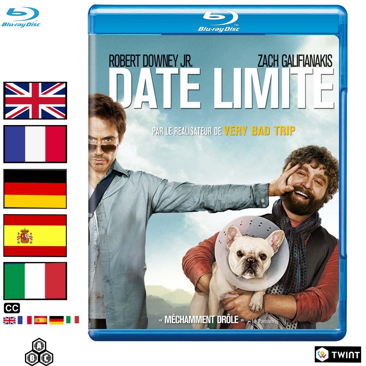 Tous les DVDs: Date Limite (2010) - Blu-ray – D'occasion à Semsales par __Florian__