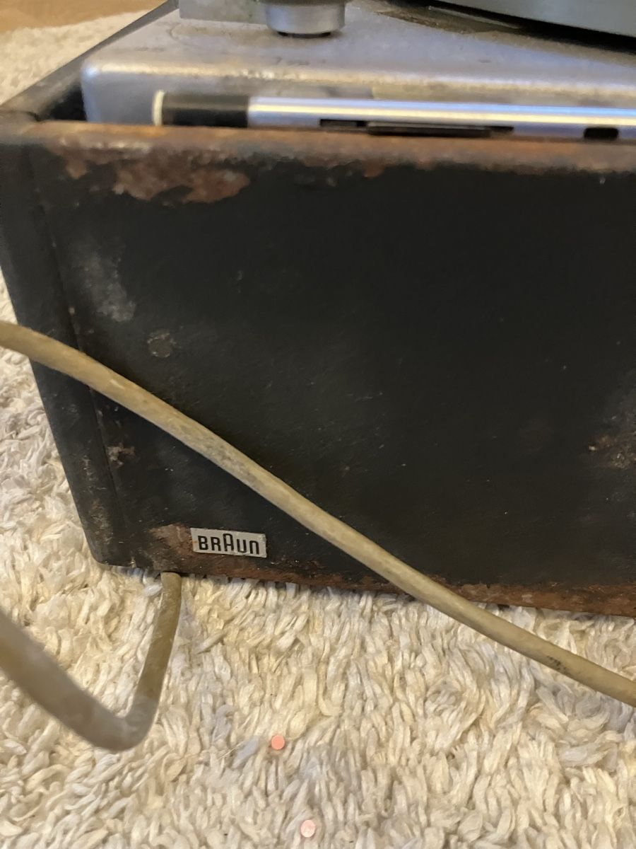 Braun Giradischi: Tourne-disque Braun, état usagé – Usato da fribourg venduto da Retroverso 4