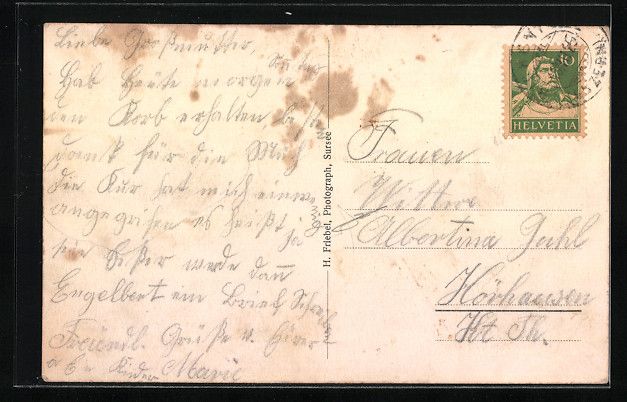 Cartes postales: Richenthal, Kurhaus, Wasserheilanstalt,  – D'occasion à Berlin par bartko-reher 1