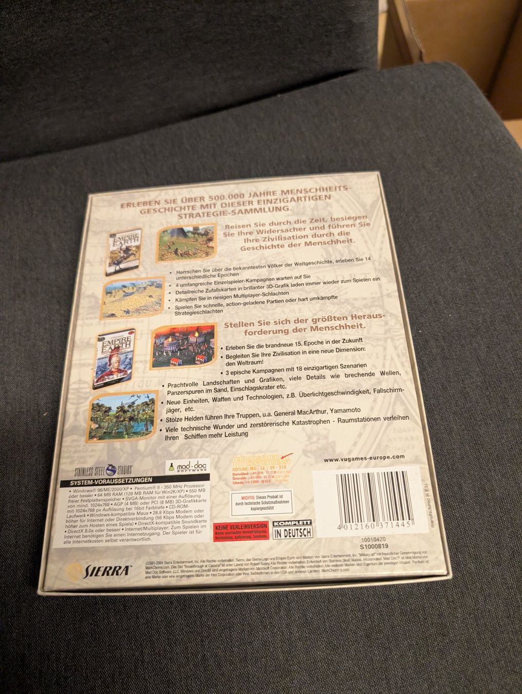 Giochi: Empire Earth collection PC CD-ROM – Usato da Giubiasco venduto da Tici__nerd_Giubiasco 1
