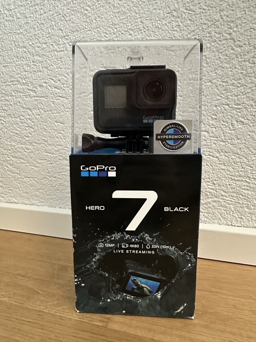 Gopro Action Cam: GoPro HERO 7 BLACK Actioncam – D'occasion à Cham par Dave2106