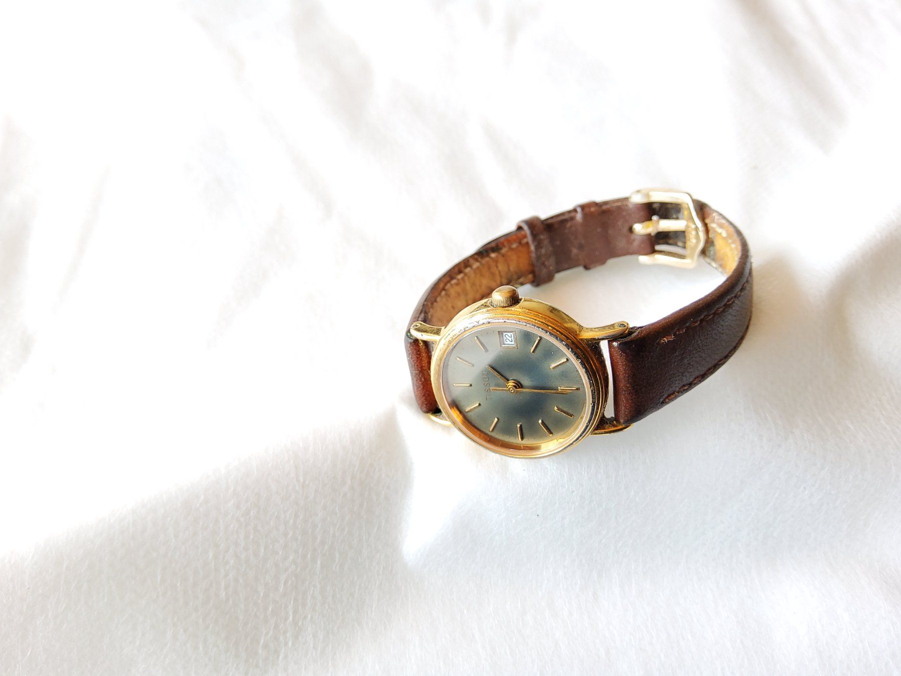 Tissot Orologi: Petite montre bracelet Tissot – Difettoso da Malleray venduto da Broc-Mo