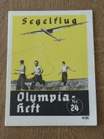 Broschüre / Olympia Heft - Segelflug Ausgabe 1936