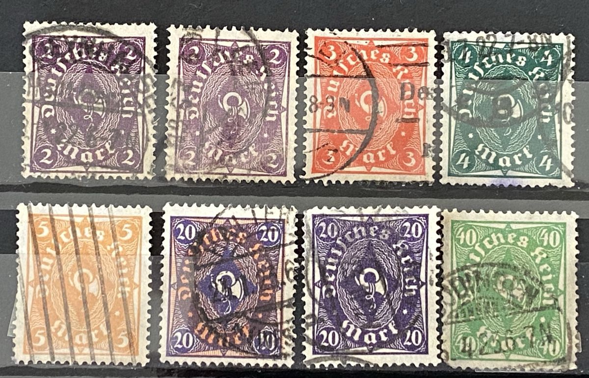 Tutti i francobolli: Timbres -Allemagne Reich – Usato da Petit-Lancy venduto da Solcarm