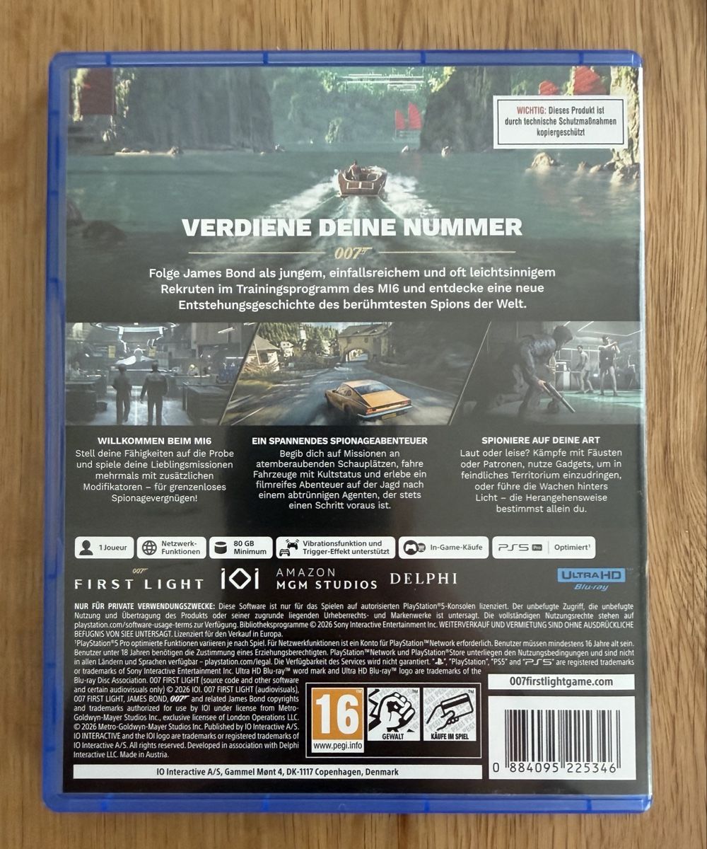 Sony Console: PS5 Spiel 007 First Light Action neuwertig – Nuovo (secondo la descrizione) da Waltenschwil venduto da kneda 1