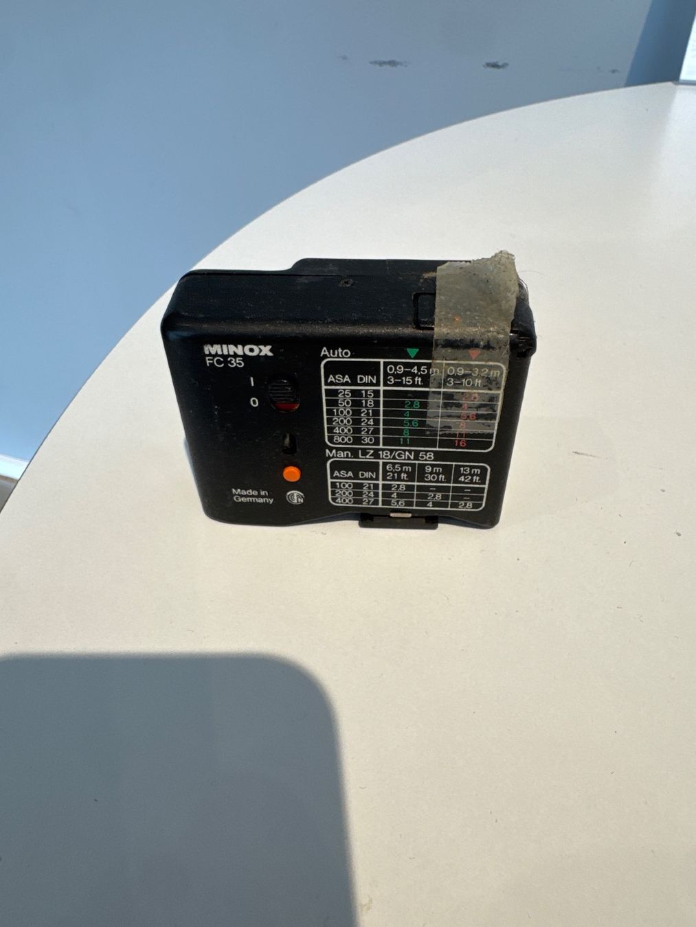 Minox Flash: MINOX FC 35 Blitzgerät – Usato da Dietlikon venduto da HighspeedUmzug 1