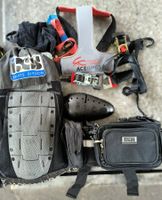 Motorradteile & Zubehör – Lot mit Protektoren, Bauchtasche