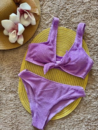 Struktur Bikini Set Lila S Neu Gratis Versand Sommer