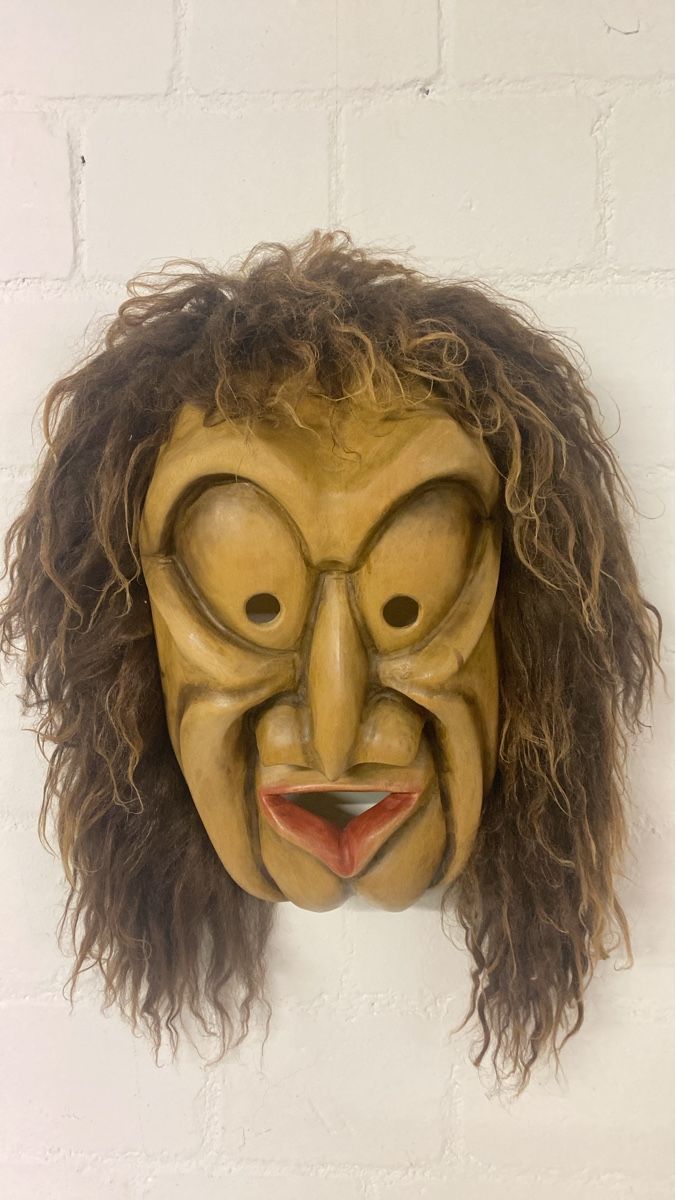 Maschere: Wunderschöne Holzmaske von Rudolf Bodmer – Usato da sursee venduto da trilli-tralli 1