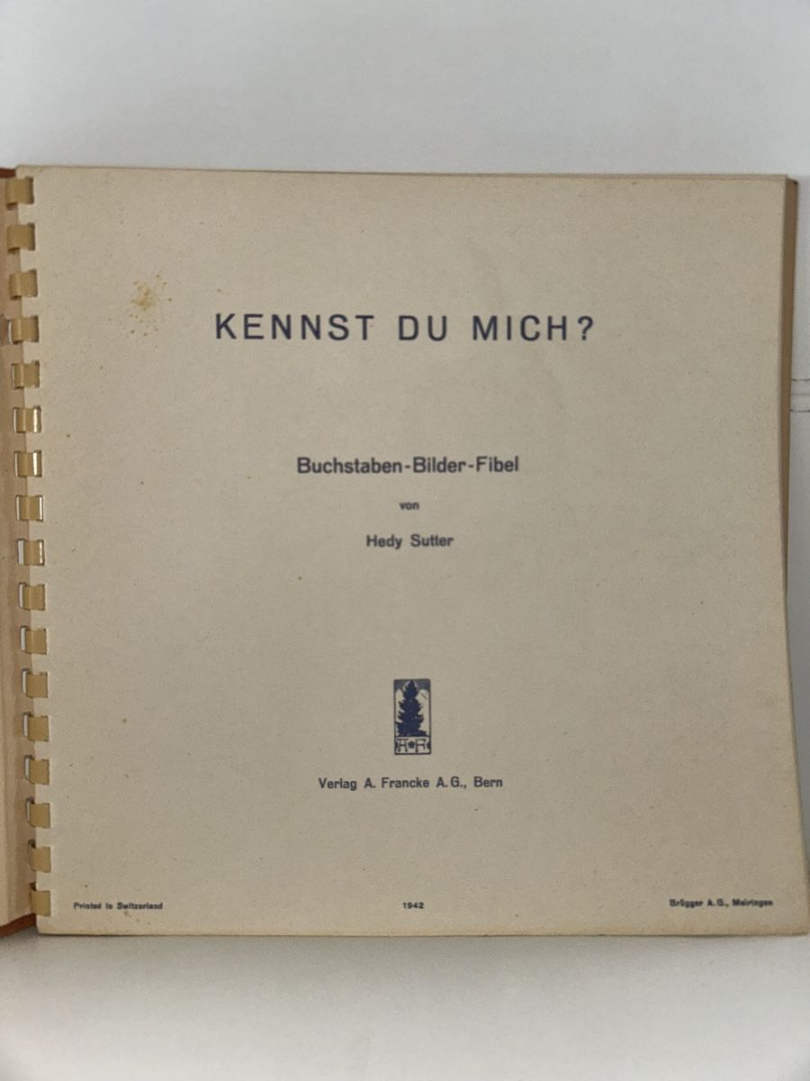 Libri: Antikes Kinderlehrbuch von 1942 – Usato da Düdingen venduto da Reconflo 1