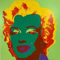 Marilyn Monroe Seriegraphie grössere Version Andy Warhol