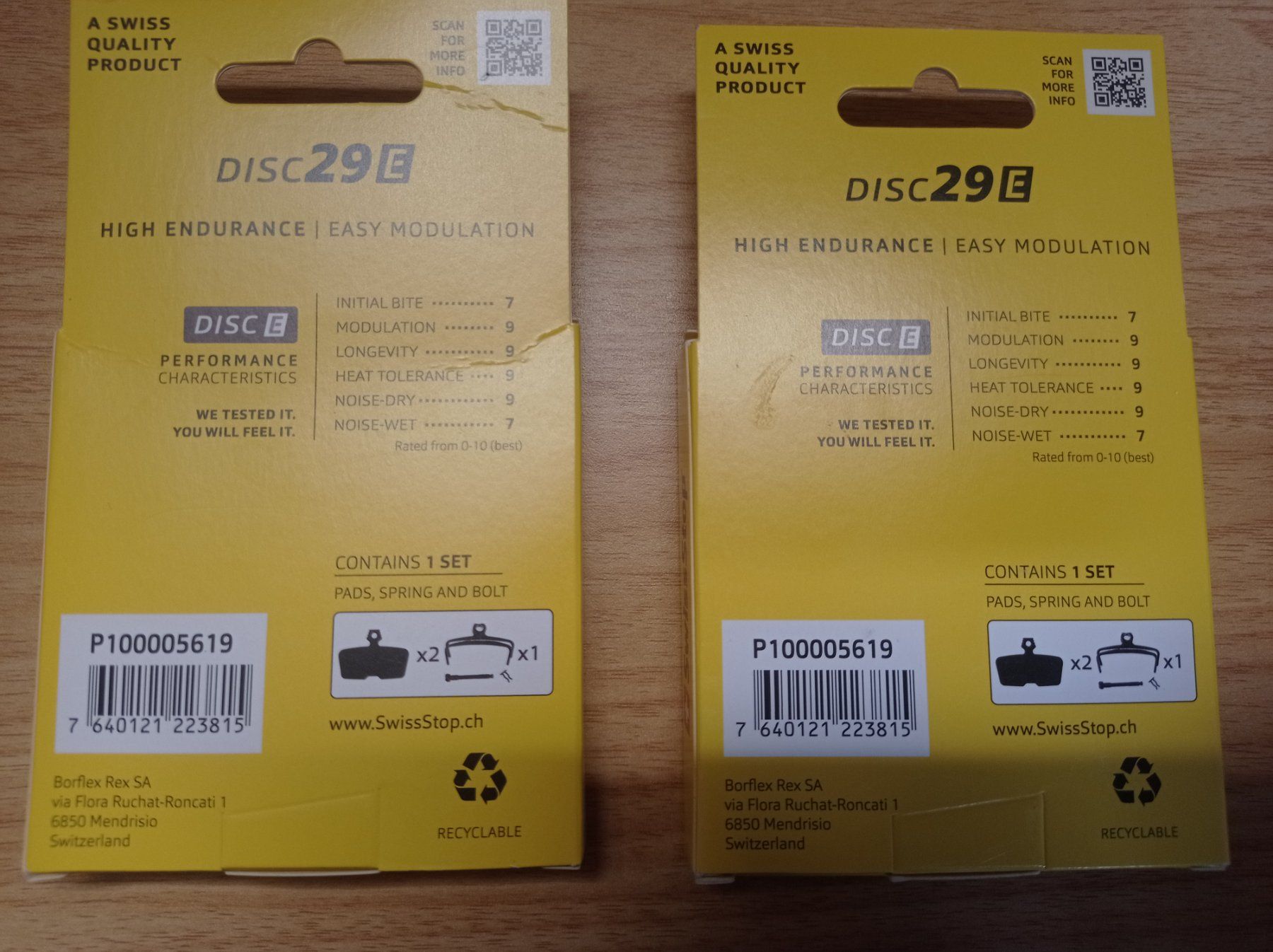 Pezzi di ricambio: Bremsbeläge Swissstop DISC 29E – Nuovo e nell'imballaggio originale da Lützelflüh-Goldbach venduto da Knuesi0 3
