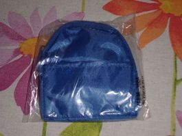 Schlüsselanhänger Rucksack blau
