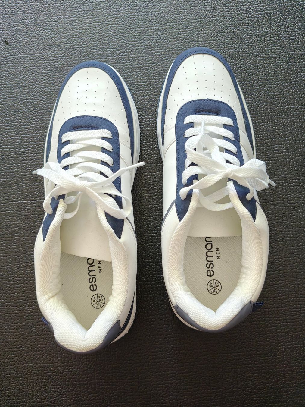 Scarpe da uomo: Sneaker weiss-blau Grösse 43 neu – Nuovo (secondo la descrizione) da Basel venduto da jos_2z5q 1
