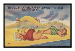 USA 1940 "Humour Plage" High Spots - Colourpicture 295