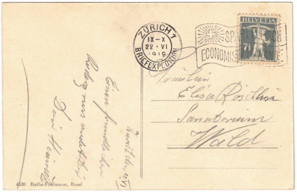 Cartoline postali: Zürich - Standseilbahn Polytechnikum – Usato da Binningen venduto da Mountainrider 1