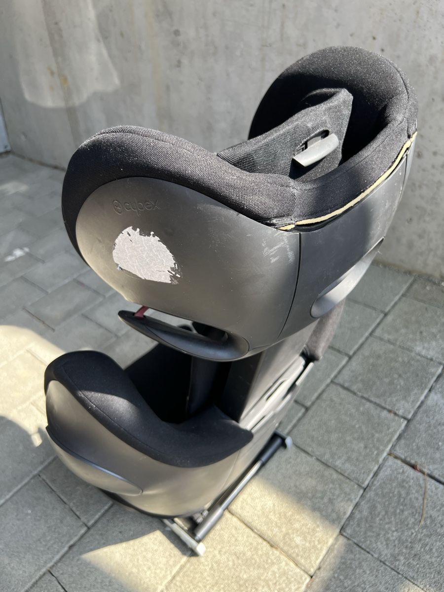 Cybex Seggiolini per auto: Cybex Booster Seat Solution X-Fix Black Used – Usato da Füllinsdorf venduto da andy_candy 4