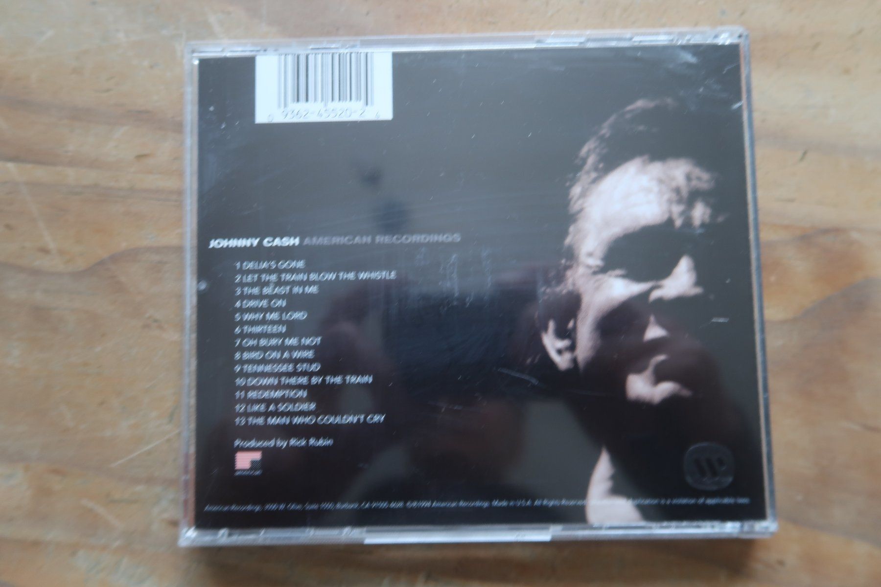 CD: JOHNNY CASH - AMERICAN RECORDINGS - CD – Usato da Basel venduto da Patiscat 1