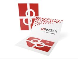 GONSER 20 CHF Gutschein, auch für alle Sonderpreise