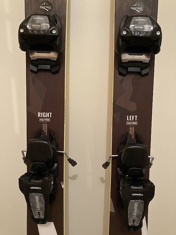 Skis: Ski Faction Prodigy 1 + fixations Marker Griffon – D'occasion à Vinzel par PFrancet 2