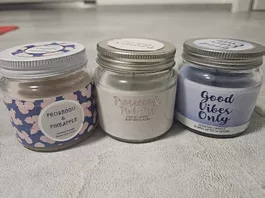 Set di 3 candele