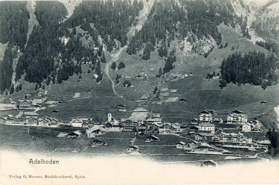 Cartoline postali: Adelboden  BE         ca. 1900 – Usato da Brig venduto da Valcards54
