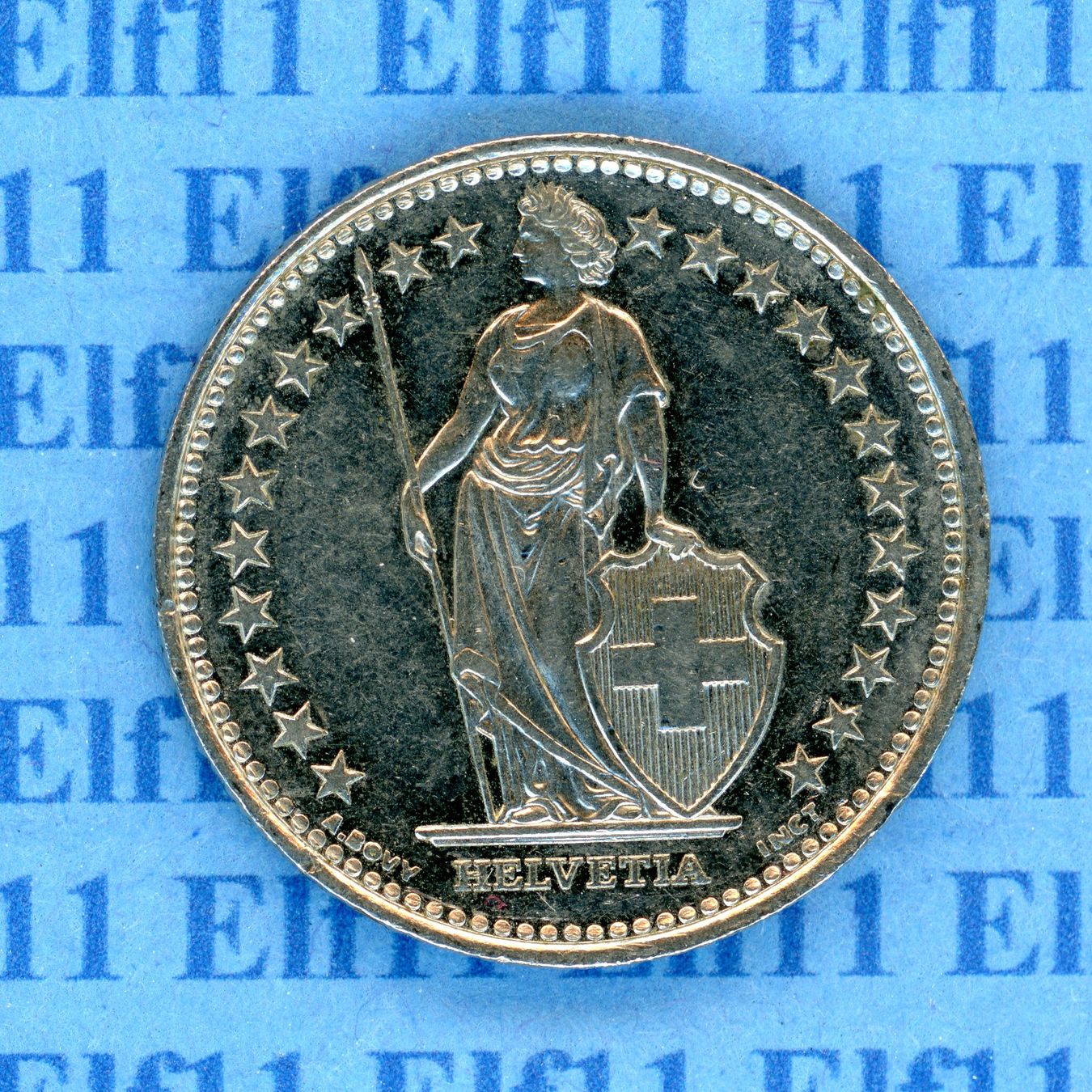 Tutti le monete: CHF___1.00 2010 -vz 1 Franken – Usato da Widnau venduto da Elf11 1