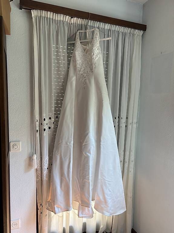 Kleider: Abito da sposa in raso bianco – Gebraucht aus Pazzallo von cas_57rl