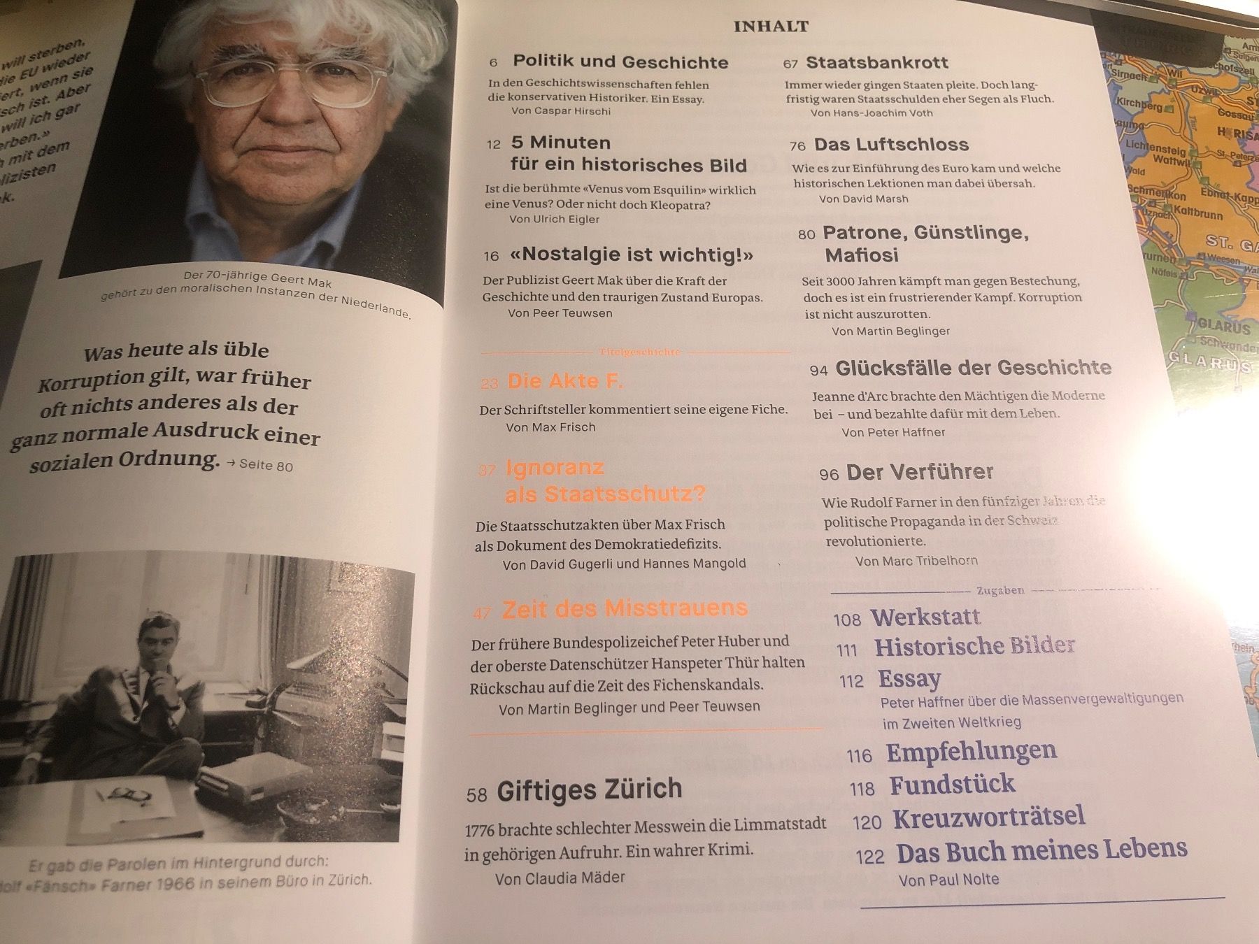 Riviste & Magazine: NZZ GESCHICHTE: Die Akte F. – Usato da Erlinsbach SO venduto da Silverstorm 1